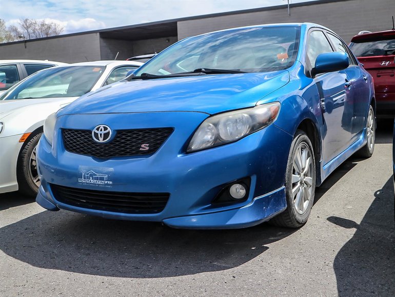 Used 2010 Toyota Corolla S For Sale 6995 0 Surgenor Hyundai