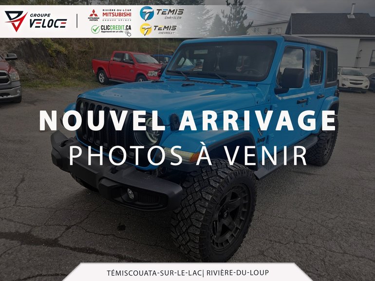 2021 Jeep Wrangler Unlimited Sahara *CUIR, MAGS, 2.0L*