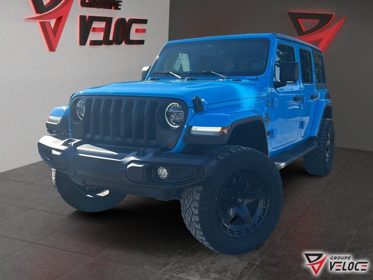 Jeep Wrangler Unlimited Sahara *CUIR, MAGS, 2.0L* 2021