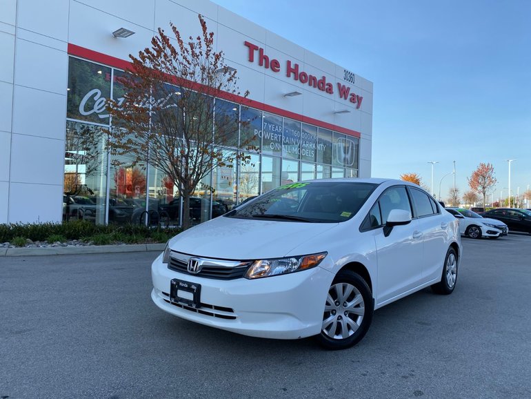 The Honda Way Used 2012 Honda Civic Sdn Lx Bluetooth Tint