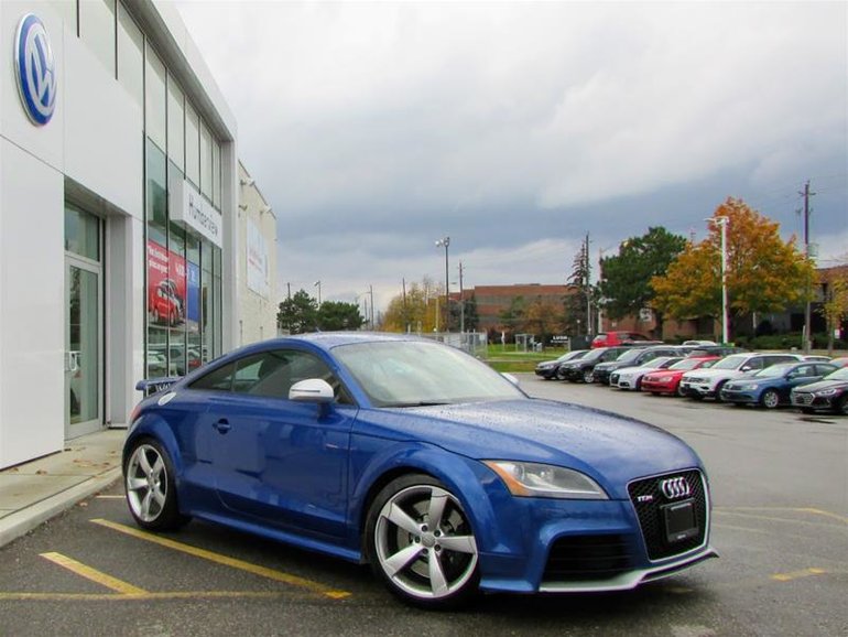 Used 2012 Audi TT RS 2.5T Qtro Cpe man Sepang Blue Pearl Effect 70,560