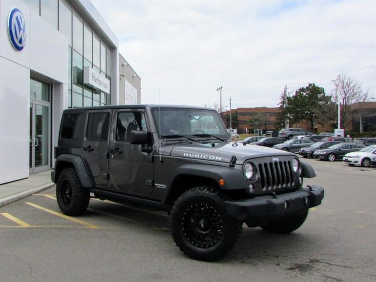 Used 2016 Jeep Wrangler Unlimited Rubicon Grey 40 805 Km