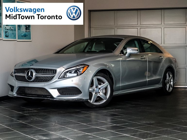 Used 2015 Mercedes Benz Cls400 4matic Coupe Silver 40 371