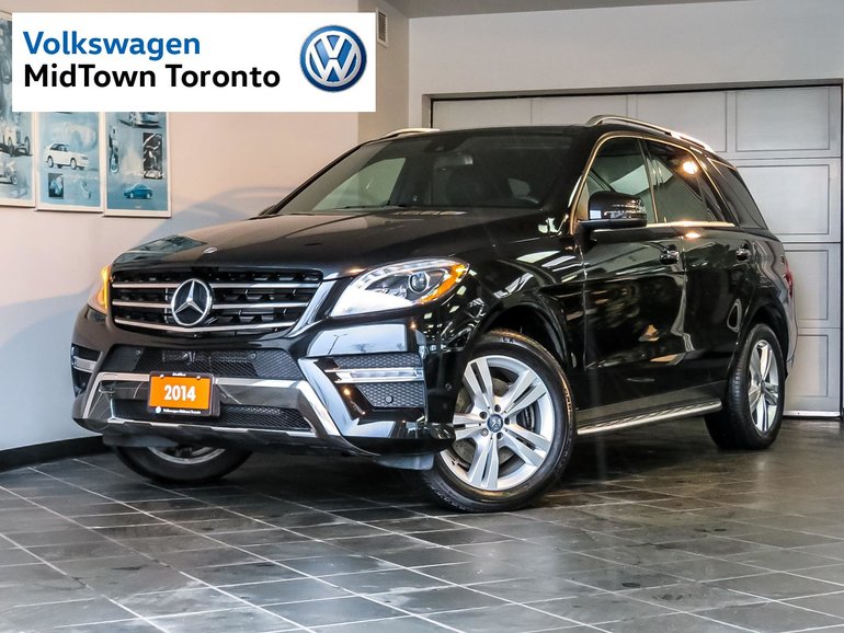 Used 2014 Mercedes Benz Ml350 Bluetec Pano Roof Navi Black