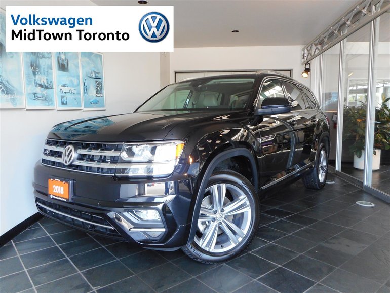 Volkswagen Certified Pre-Owned >> Used 2018 Volkswagen Atlas Execline R-LINE Black 3,350 KM ... Volkswagen Certified Pre-Owned >> Used 2018 Volkswagen Atlas Execline R-LINE Black 3,350 KM ...