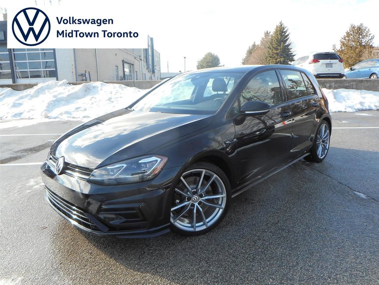 Used 2019 Volkswagen Golf R R Black 6,409 KM for Sale 43395.0
