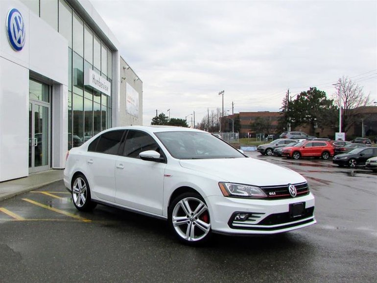 Used 2017 Volkswagen Jetta GLI Autobahn 2.0T 6sp Pure White 22,586 KM for Sale - $24498.0 ...