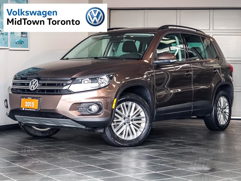 Used 2015 Volkswagen Tiguan SPECIAL EDITION 4Motion Brown 26,362 KM for