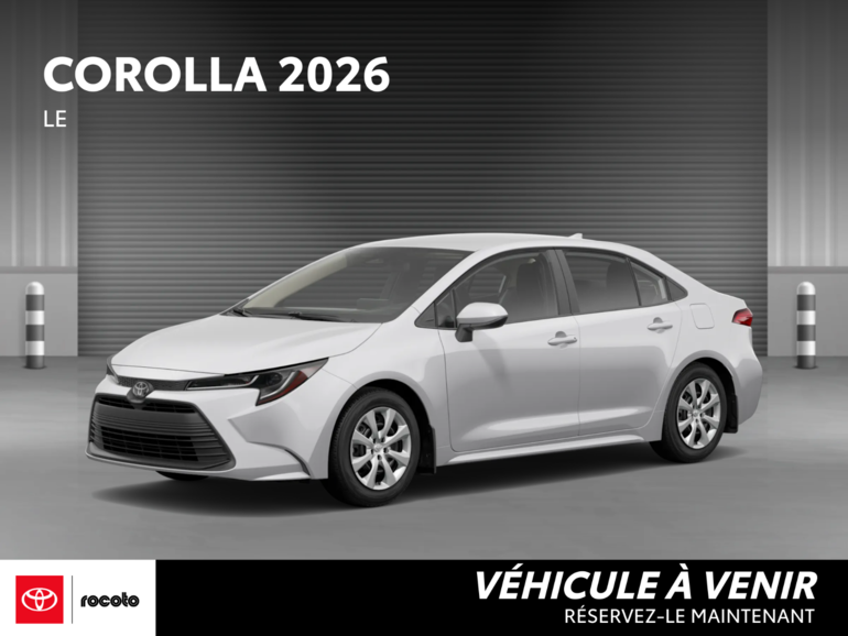 2026 Toyota Corolla