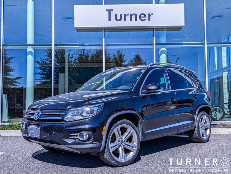 2016 Volkswagen Tiguan TRNDLN 2.0 TSI 200HP 6SPD AUTO W/TIPTRONIC4MOTION