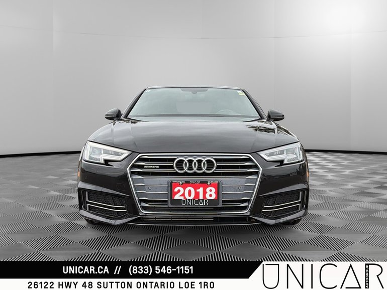 2018 Audi A4 Sedan