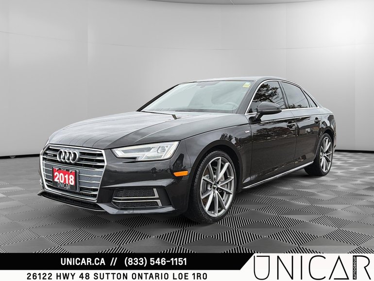 2018 Audi A4 Sedan