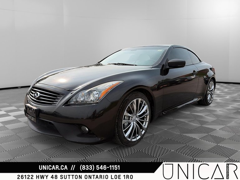2013 Infiniti G37 Convertible