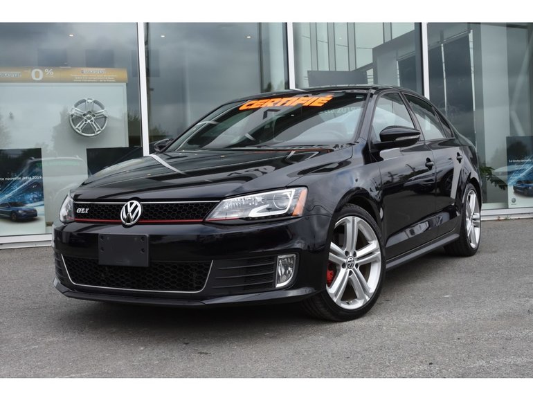 Used 2015 Volkswagen Jetta GLI Autobahn*CERTIFIÉ* RÉSERVÉ * RARE* Black ...