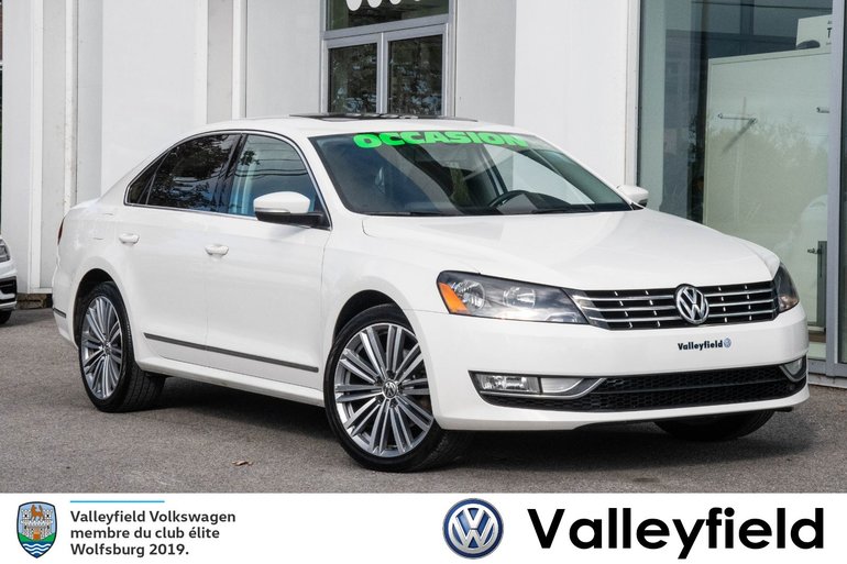 Used 15 Volkswagen Passat Trop Tard Vendu Comfortline Sport Package Candy White 108 250 Km For Sale 0 Valleyfield Volkswagen