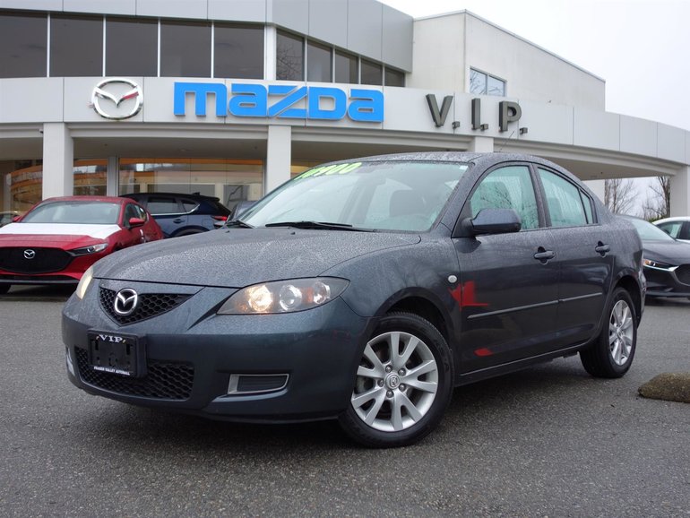 VIP Mazda Preowned 2008 Mazda3 Sedan, Auto, GS, LOW