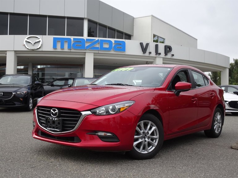 Vip Mazda Pre Owned 2017 Mazda3 Sedan Gs Manual With Moonroof Local One Owner Accident Free For Sale