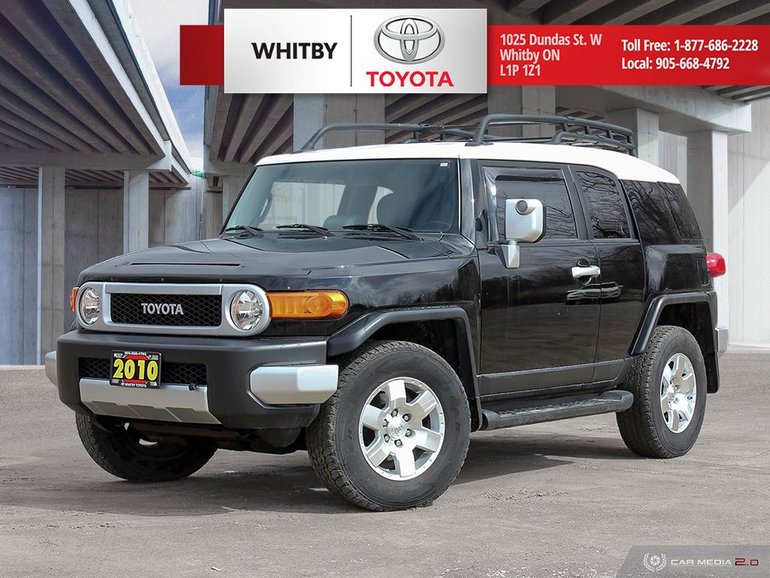 Used 2010 Toyota Fj Cruiser For Sale 26 995 Whitby Toyota Company