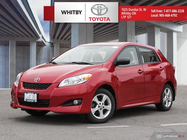 Used 2014 Toyota Matrix For Sale 14 995 Whitby Toyota Company