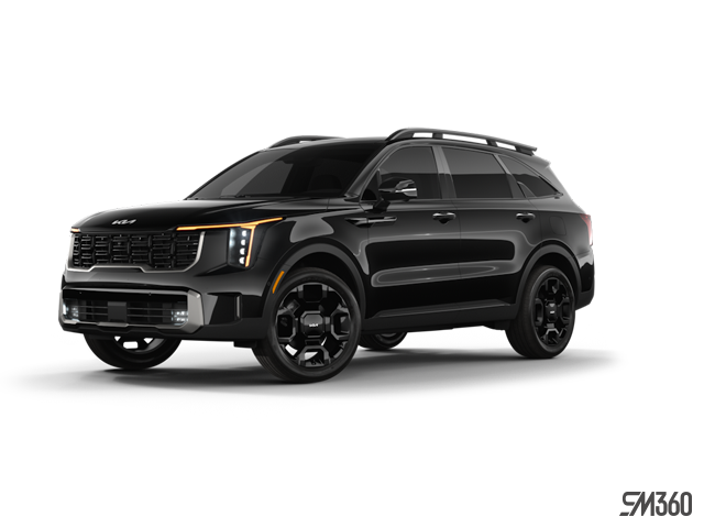 2025 Kia Sorento X-Line Limited Black Interior