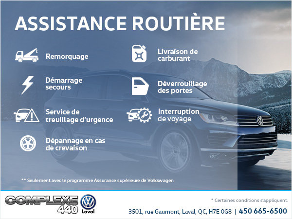 Assistance routière Volkswagen