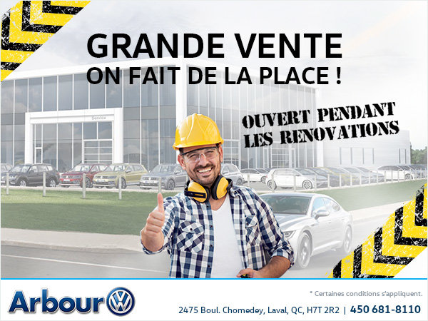 La grande vente on fait de la place!