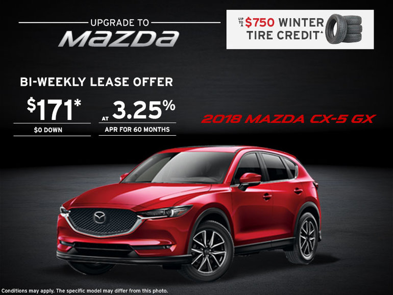 Get the 2018 Mazda CX-5 Today!