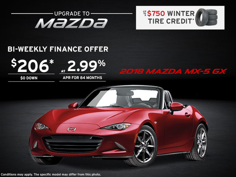 Get the 2018 Mazda MX-5 Today!