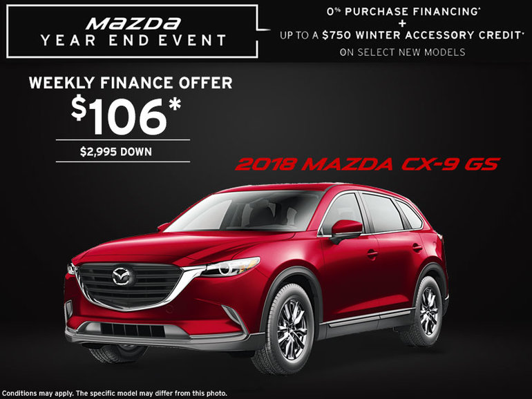 Get the 2018 Mazda CX-9 Today!
