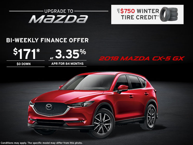 Get the 2018 Mazda CX-5 Today!