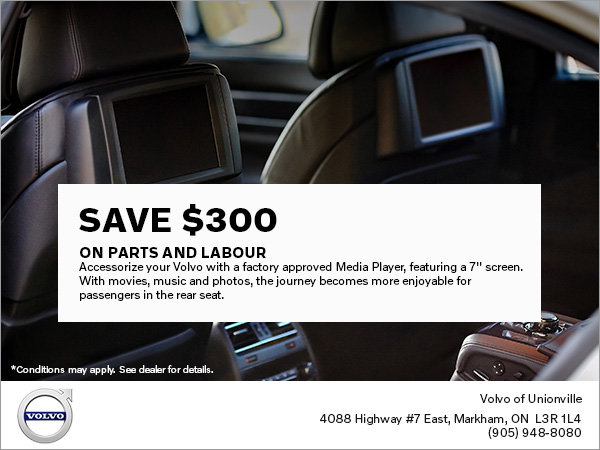 Genuine Volvo Media Player Special