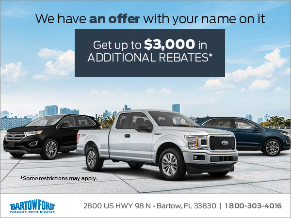 We Have An Offer With Your Name On It Bartow Ford