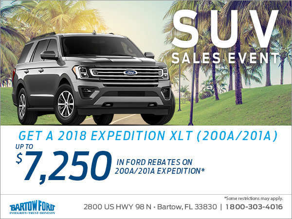 Get a 2018 Ford Expedition!