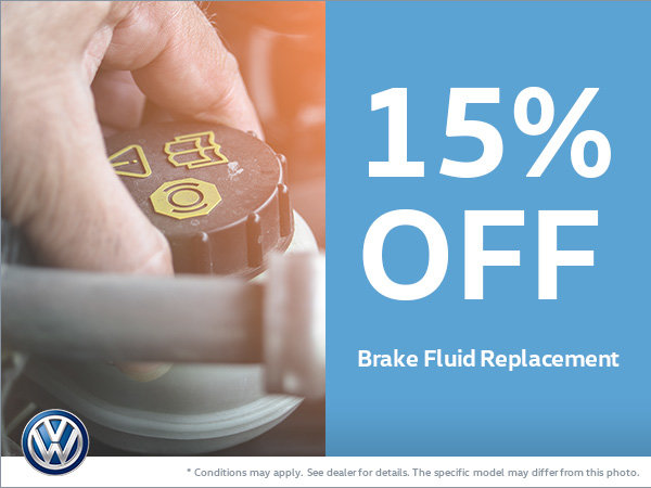 Get 15% Off Your Brake Fluid Replacement!