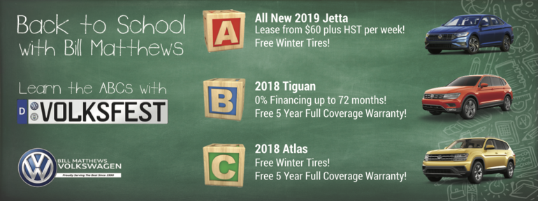 Back to School with Bill Matthews Volkswagen: Learn the ABC's with Volksfest