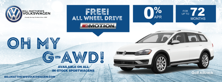 OH MY G-AWD! VW - ALL TRACK