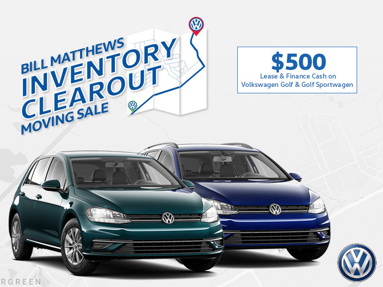 Golf SportWagen - Inventory Clear Out Moving Sale