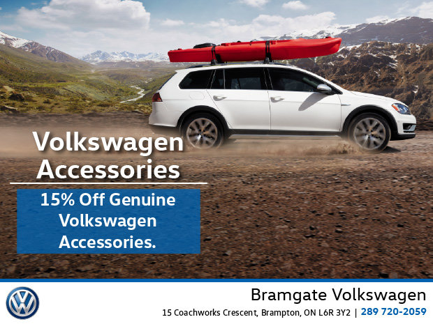 This Month: 15% Off VW Genuine Accessories