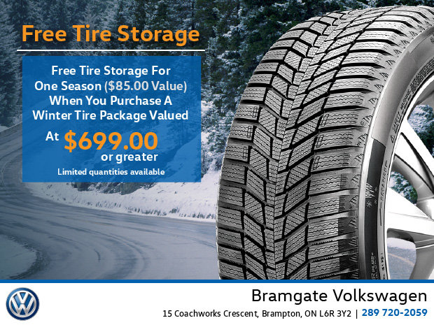 Free Tire Storage