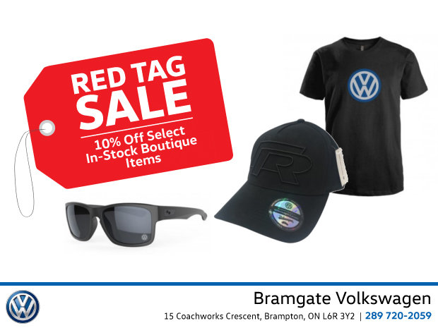 RED TAG SALE: 10% Off Select In-Stock Boutique Items