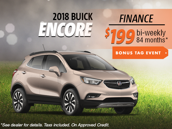 Finance the 2018 Buick Encore