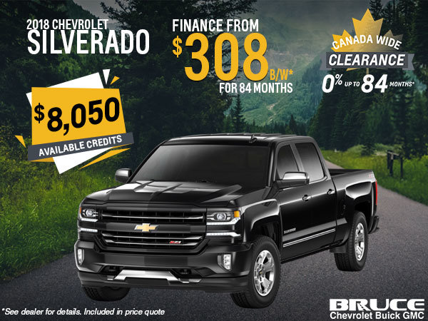 Finance the 2018 Chevy Silverado