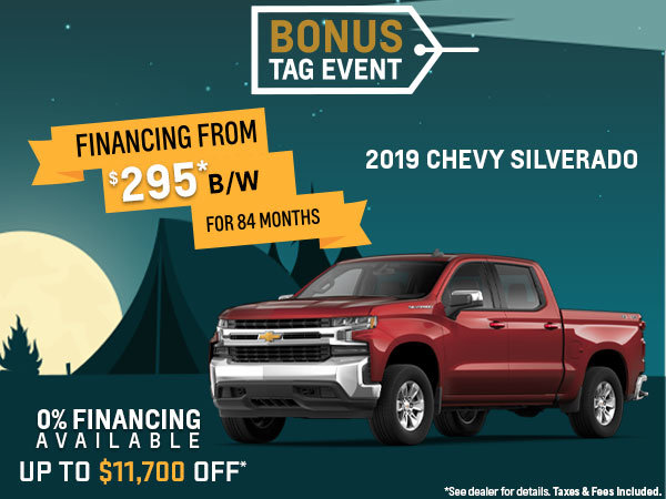 Finance the 2019 Chevy Silverado