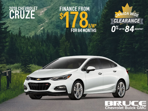 Finance the 2018 Cruze