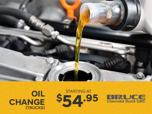 Oil Change for Trucks from $54.95