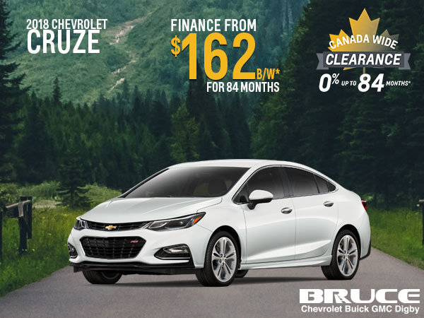 Finance the 2018 Cruze