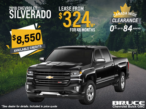 Lease the 2018 Chevy Silverado