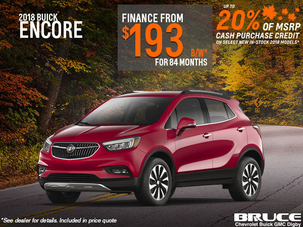 Finance the 2018 Buick Encore