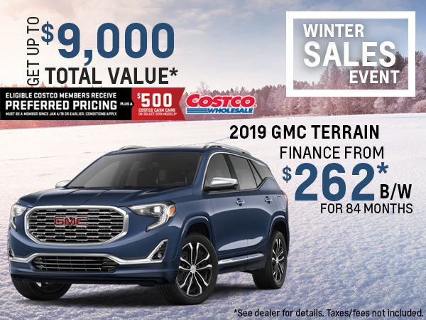 Get the 2019 GMC Terrain