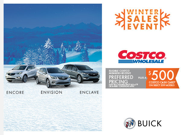 *Limited Time Offer* Preferred Pricing on Buicks for Eligible Costco Members